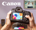 Покупайте технику Canon, участвующую в акции, и получайте часть денег обратно на банковскую карточку.