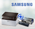 Скидка 50% на картридж при покупке в комплекте с принтером или МФУ Samsung.