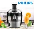 Скидка 20% по промокоду на соковыжималку Philips.