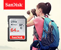 Скидка 10% по промокоду на карты памяти SanDisk.