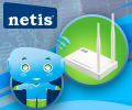 Скидка 10% по промокоду на маршрутизатор Netis WF2419E.